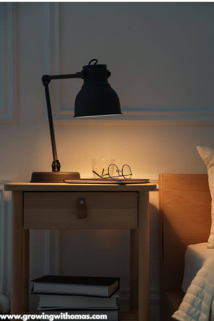 a-bedside-table-with-a-journal-and-bible