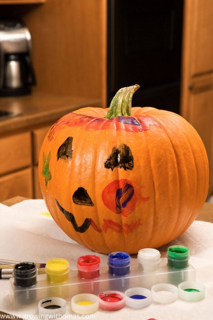 DIY-Halloween-craft-pumpkin-decoration