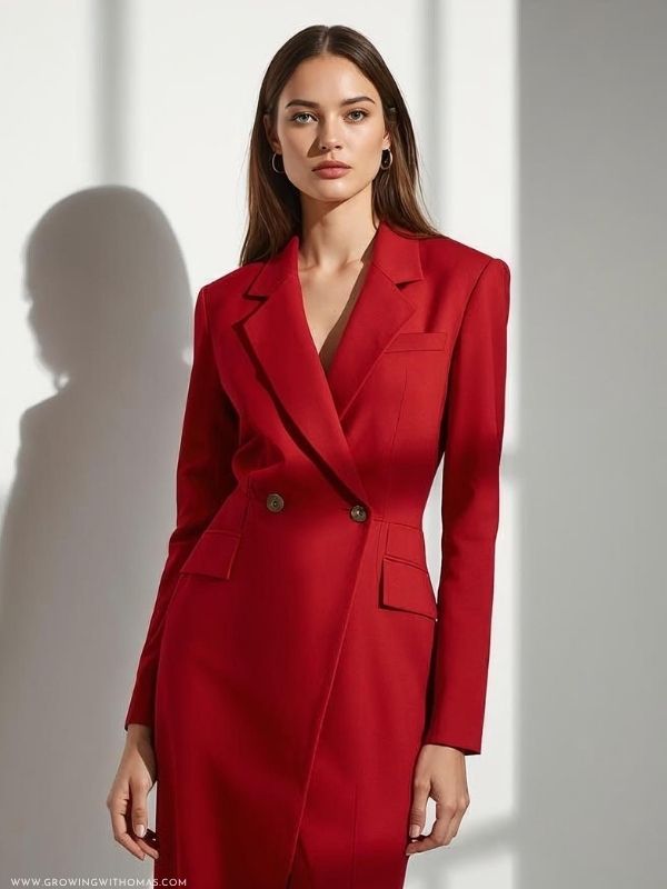 woman-wearing-a-stylish-red-blazer