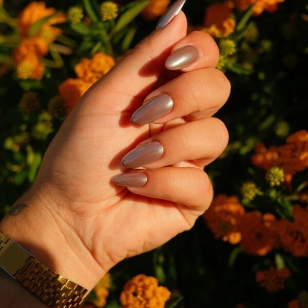 beautiful-Thanksgiving-themed-manicure-nails-with-brown-featured-image-thanksgiving -nail -ideas