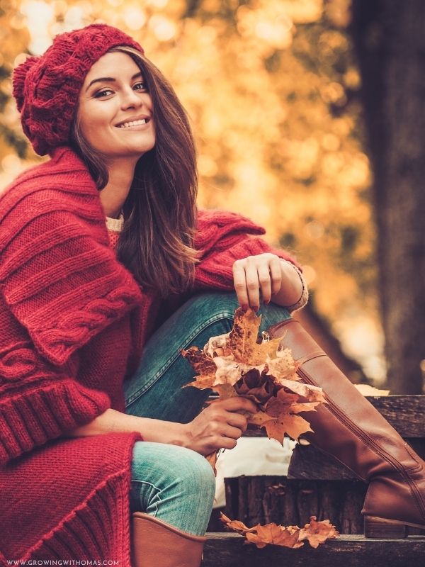a-woman-wearing-a-winter-dress-in-cozy-winter-dress-ideas