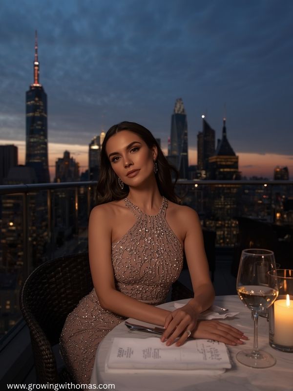 A-stylish-woman-dressed-on-a-date