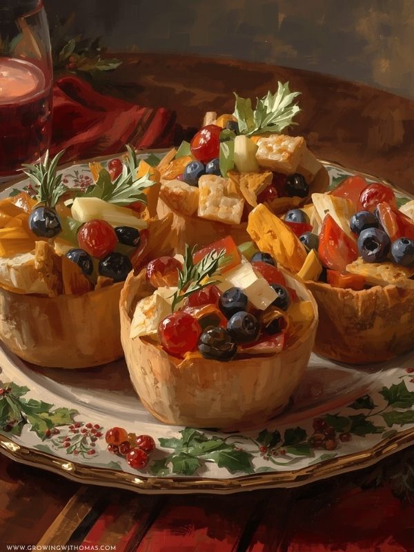 Christmas-Snack-Cups-in-Christmas-appetizer-ideas