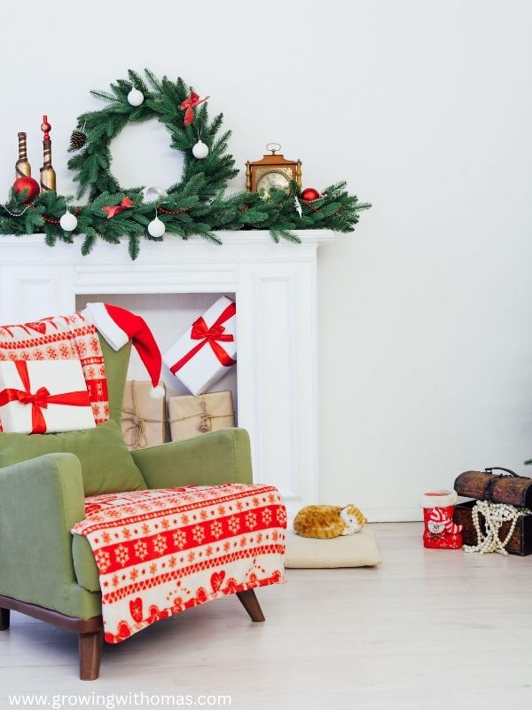Christmas-tree-pine-with-fireplace-interior-of-the-house-new-year-decoration-garland-gifts-postcard