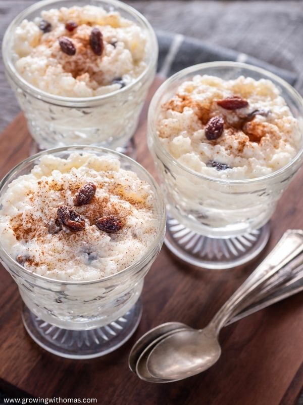 Rice-Pudding-in-a-glass -cup-in-new-years-eve-dessert-ideas
